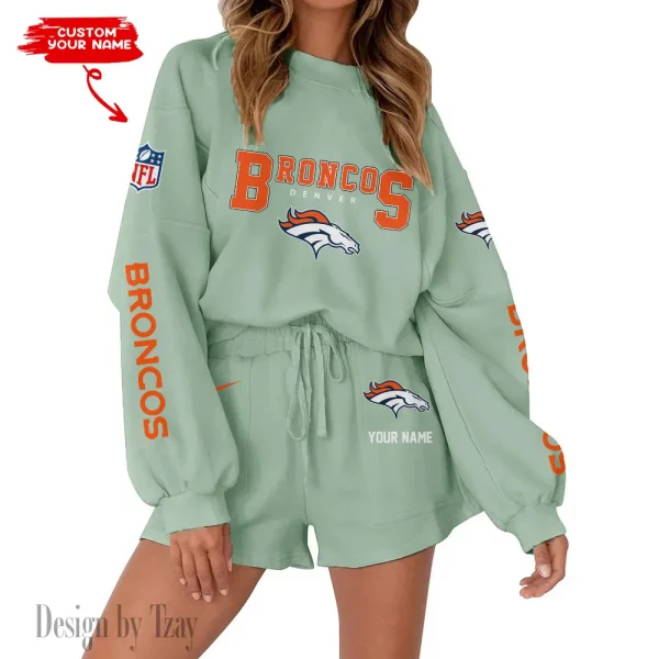 Denver Broncos Fashionable Casual Women's Sweatsuit New 2025 SPTW2POSS010