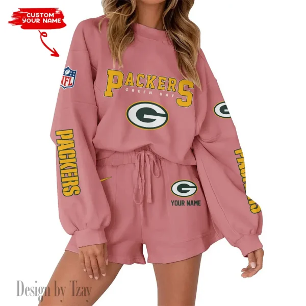 Green Bay Packers Fashionable Casual Women's Sweatsuit New 2025 SPTW2POSS012 - Image 2