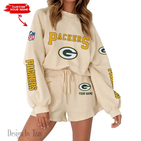 Green Bay Packers Fashionable Casual Women's Sweatsuit New 2025 SPTW2POSS012 - Image 3