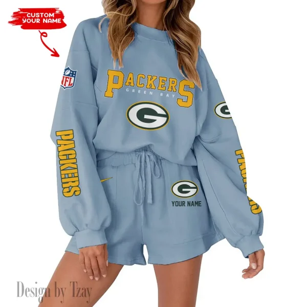 Green Bay Packers Fashionable Casual Women's Sweatsuit New 2025 SPTW2POSS012 - Image 4