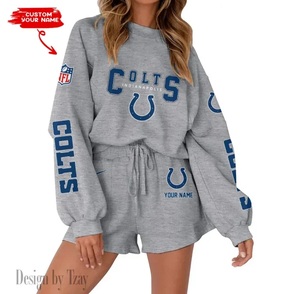 Indianapolis Colts Fashionable Casual Women's Sweatsuit New 2025 SPTW2POSS014 - Image 5