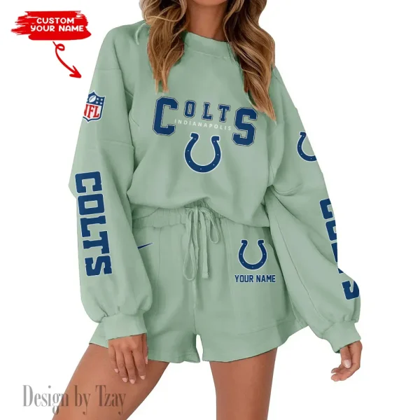 Indianapolis Colts Fashionable Casual Women's Sweatsuit New 2025 SPTW2POSS014 - Image 6