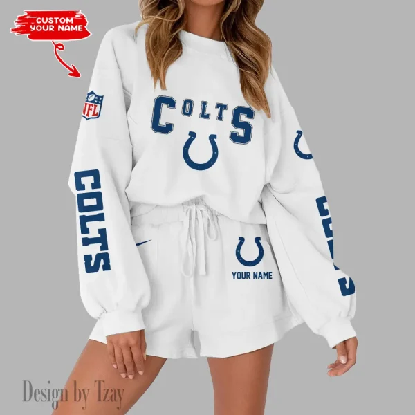 Indianapolis Colts Fashionable Casual Women's Sweatsuit New 2025 SPTW2POSS014 - Image 7