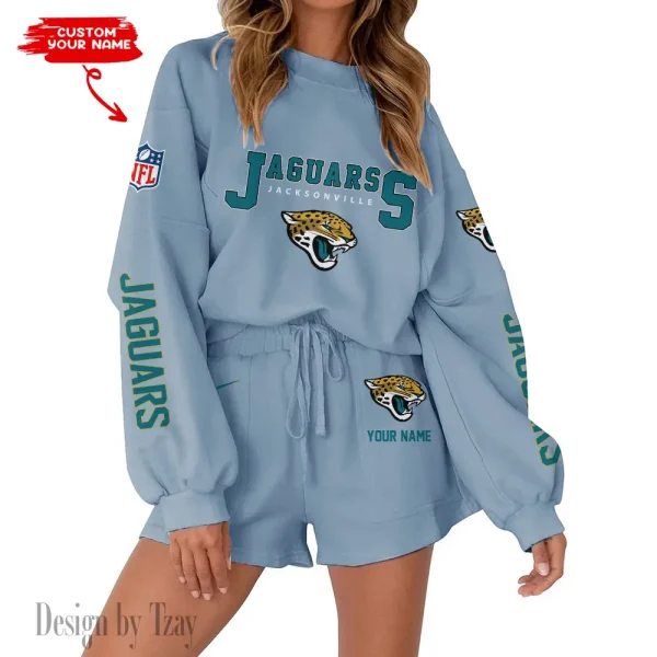 Jacksonville Jaguars Fashionable Casual Women's Sweatsuit New 2025 SPTW2POSS015 - Image 5