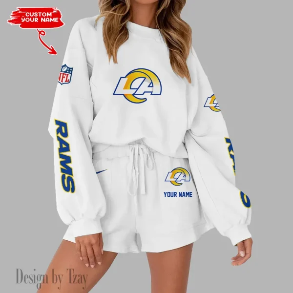 Los Angeles Rams Fashionable Casual Women's Sweatsuit New 2025 SPTW2POSS019 - Image 3