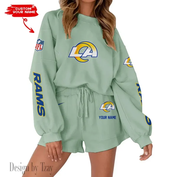 Los Angeles Rams Fashionable Casual Women's Sweatsuit New 2025 SPTW2POSS019