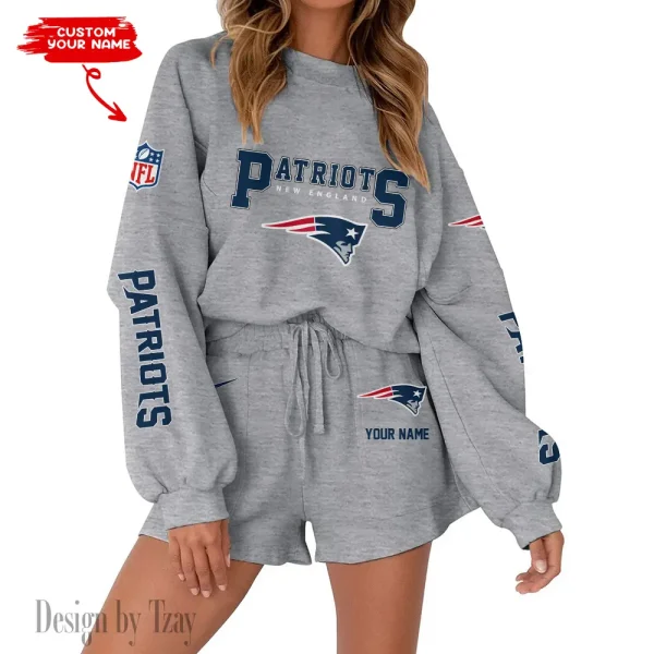 New England Patriots Fashionable Casual Women's Sweatsuit New 2025 SPTW2POSS022