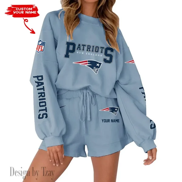 New England Patriots Fashionable Casual Women's Sweatsuit New 2025 SPTW2POSS022 - Image 4