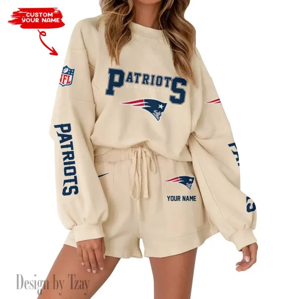 New England Patriots Fashionable Casual Women's Sweatsuit New 2025 SPTW2POSS022 - Image 5