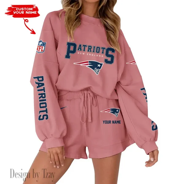 New England Patriots Fashionable Casual Women's Sweatsuit New 2025 SPTW2POSS022 - Image 6