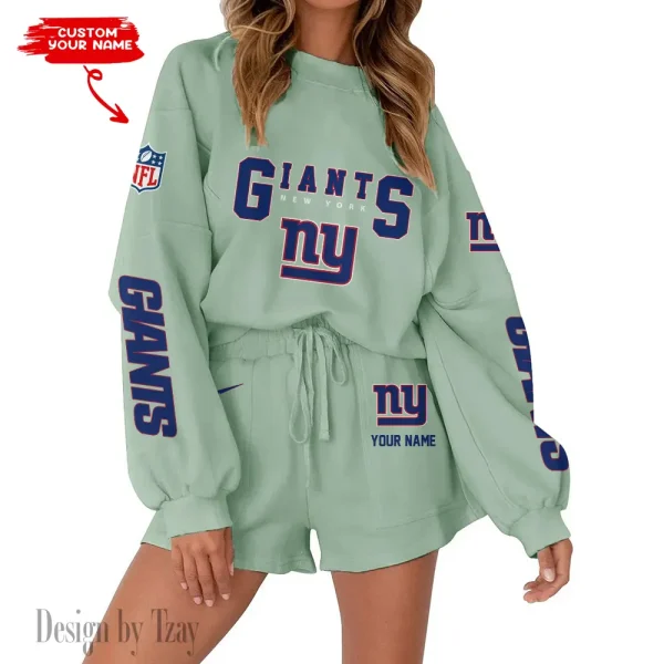 New York Giants Fashionable Casual Women's Sweatsuit New 2025 SPTW2POSS024 - Image 4