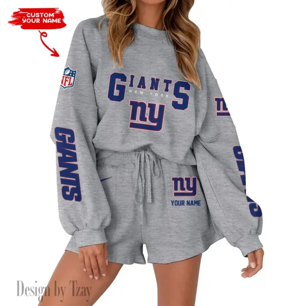 New York Giants Fashionable Casual Women's Sweatsuit New 2025 SPTW2POSS024 - Image 5