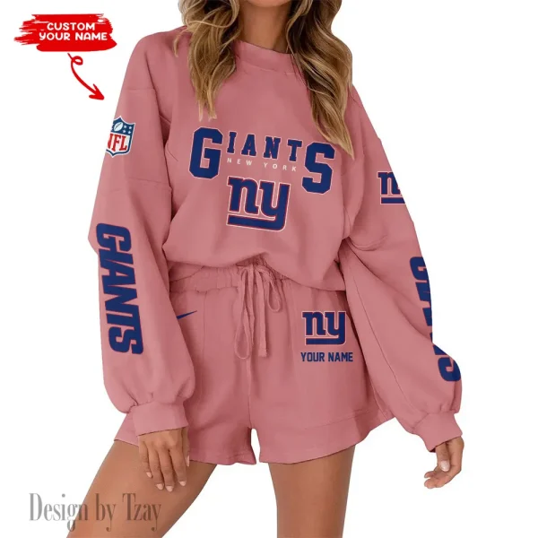 New York Giants Fashionable Casual Women's Sweatsuit New 2025 SPTW2POSS024