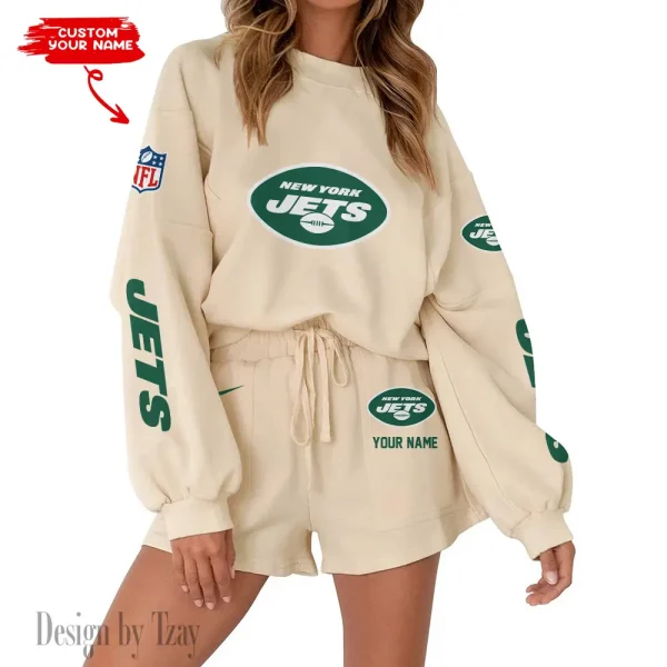 New York Jets Fashionable Casual Women's Sweatsuit New 2025 SPTW2POSS025 - Image 4