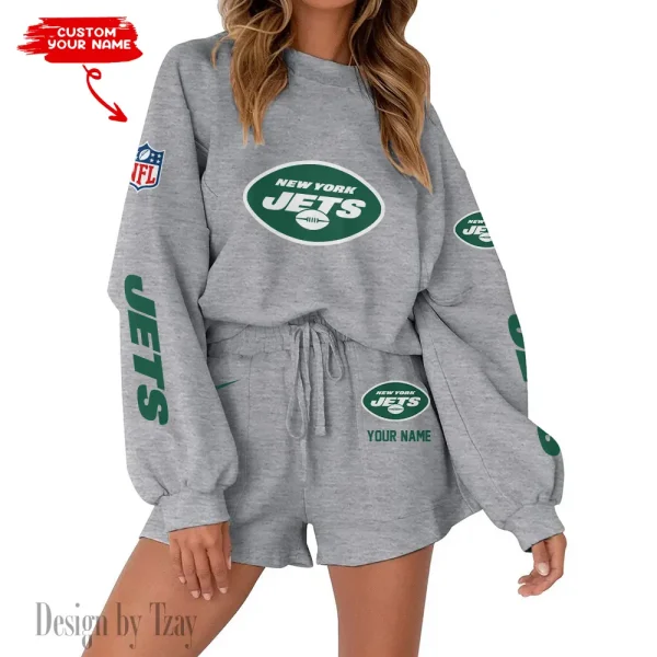 New York Jets Fashionable Casual Women's Sweatsuit New 2025 SPTW2POSS025 - Image 6