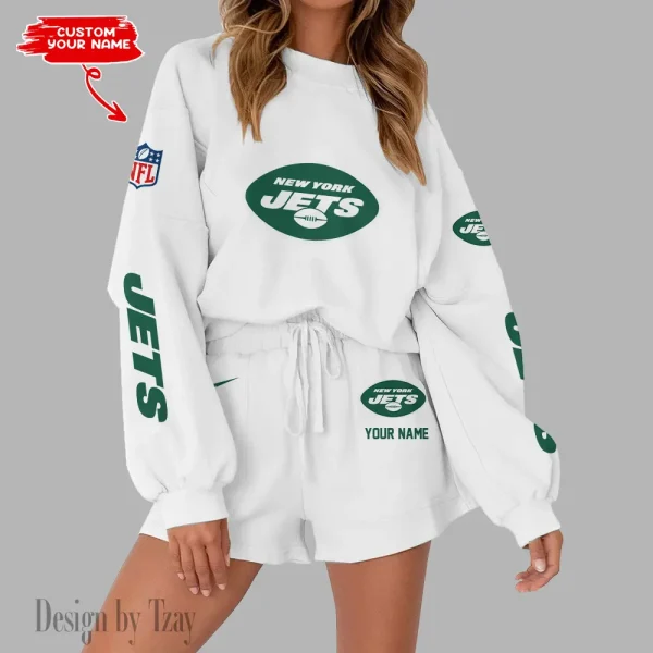 New York Jets Fashionable Casual Women's Sweatsuit New 2025 SPTW2POSS025 - Image 7