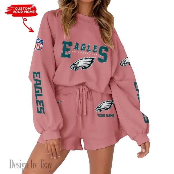 Philadelphia Eagles Fashionable Casual Women's Sweatsuit New 2025 SPTW2POSS026 - Image 7