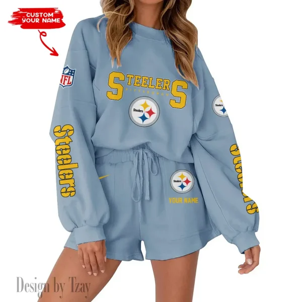 Pittsburgh Steelers Fashionable Casual Women's Sweatsuit New 2025 SPTW2POSS027 - Image 5