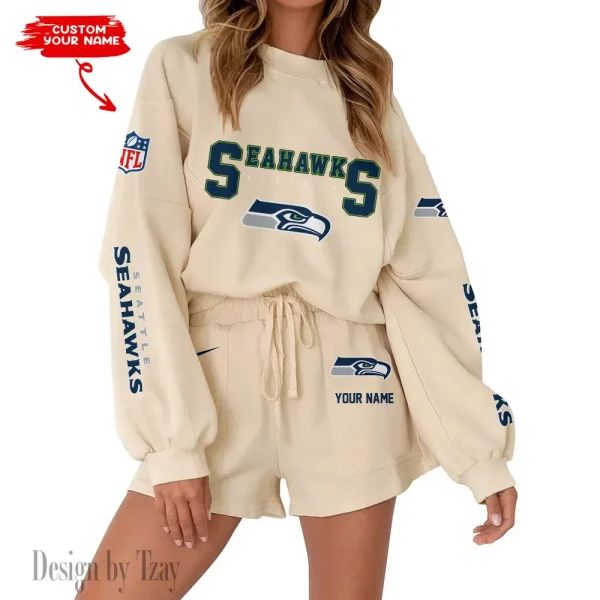 Seattle Seahawks Fashionable Casual Women's Sweatsuit New 2025 SPTW2POSS029 - Image 4
