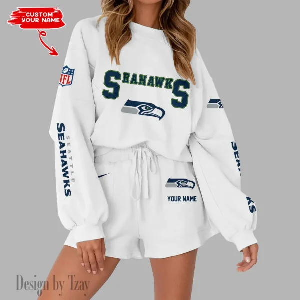 Seattle Seahawks Fashionable Casual Women's Sweatsuit New 2025 SPTW2POSS029 - Image 6