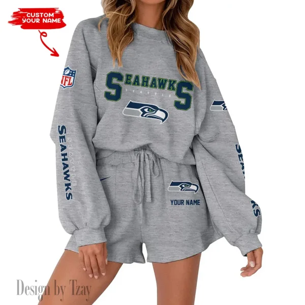 Seattle Seahawks Fashionable Casual Women's Sweatsuit New 2025 SPTW2POSS029 - Image 7