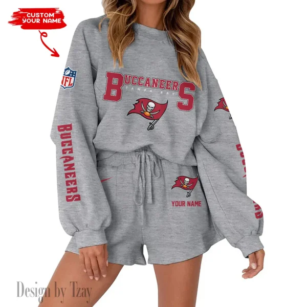 Tampa Bay Buccaneers Fashionable Casual Women's Sweatsuit New 2025 SPTW2POSS030 - Image 3