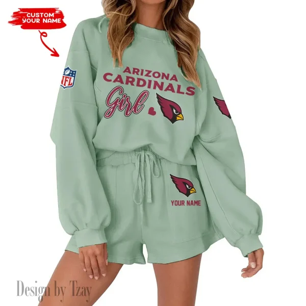 Arizona Cardinals Fashionable Casual Women's Sweatsuit New 2025 SPTW2POSS065 - Image 3