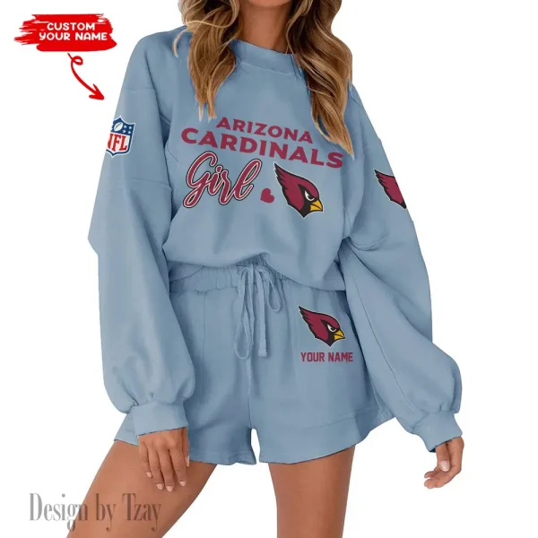 Arizona Cardinals Fashionable Casual Women's Sweatsuit New 2025 SPTW2POSS065 - Image 5