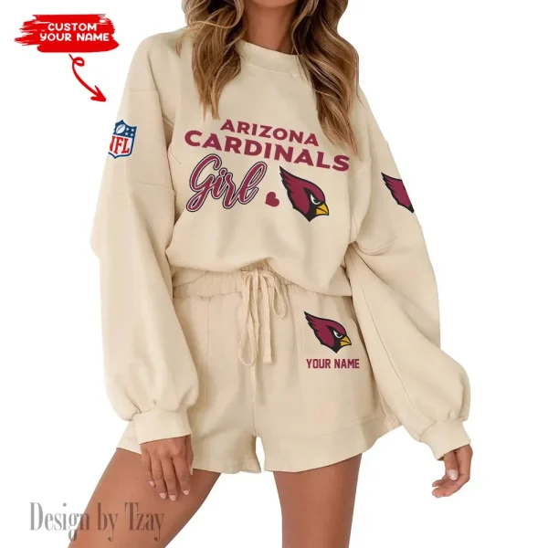 Arizona Cardinals Fashionable Casual Women's Sweatsuit New 2025 SPTW2POSS065 - Image 6
