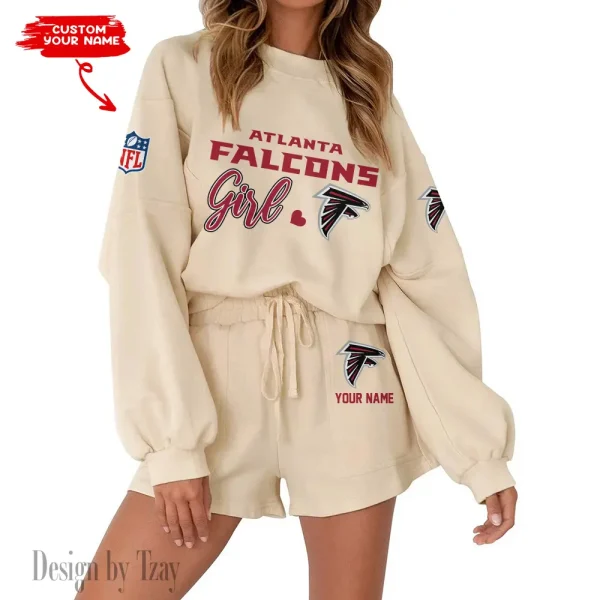 Atlanta Falcons Fashionable Casual Women's Sweatsuit New 2025 SPTW2POSS066 - Image 6