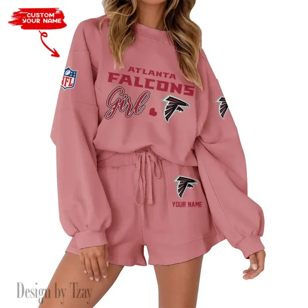 Atlanta Falcons Fashionable Casual Women's Sweatsuit New 2025 SPTW2POSS066 - Image 7