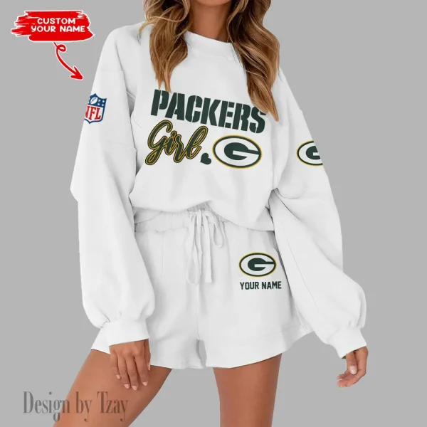 Green Bay Packers Fashionable Casual Women's Sweatsuit New 2025 SPTW2POSS076 - Image 2