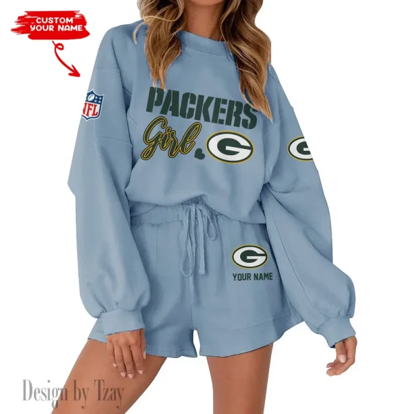 Green Bay Packers Fashionable Casual Women's Sweatsuit New 2025 SPTW2POSS076 - Image 5