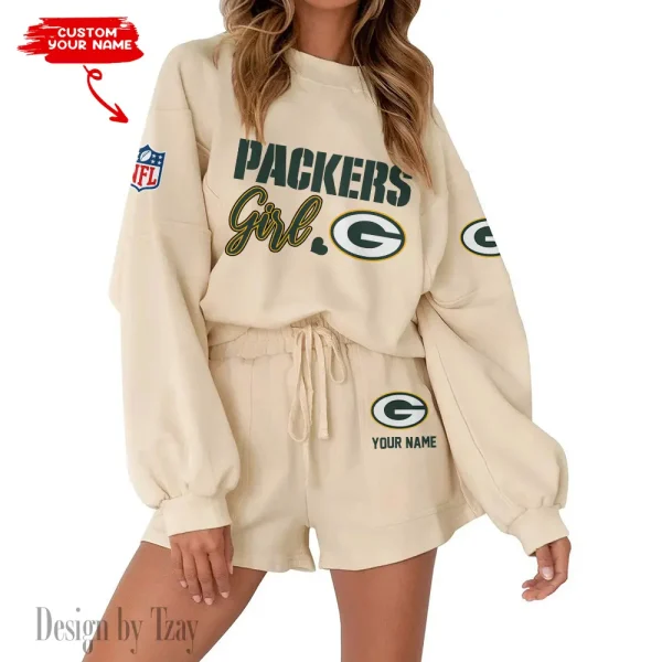 Green Bay Packers Fashionable Casual Women's Sweatsuit New 2025 SPTW2POSS076 - Image 7
