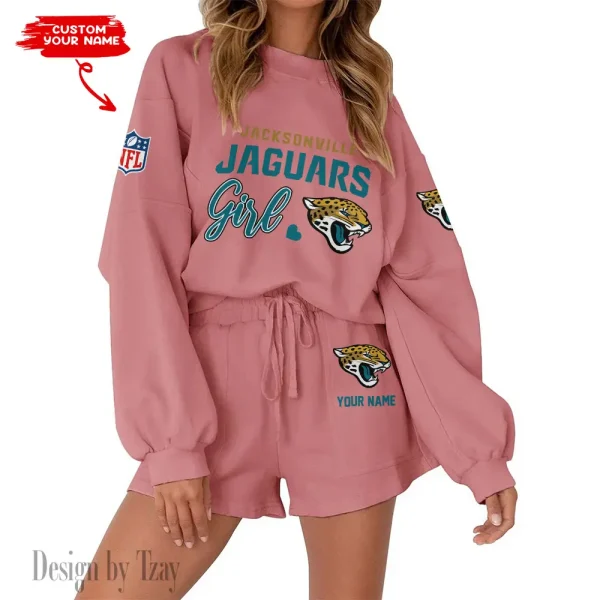 Jacksonville Jaguars Fashionable Casual Women's Sweatsuit New 2025 SPTW2POSS079 - Image 2