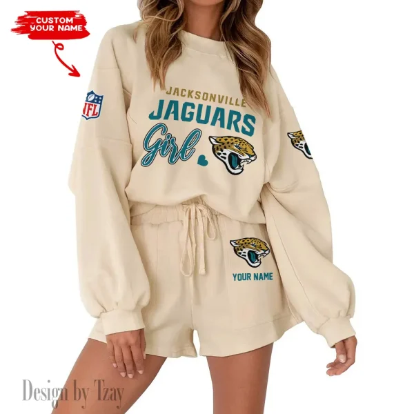 Jacksonville Jaguars Fashionable Casual Women's Sweatsuit New 2025 SPTW2POSS079 - Image 3
