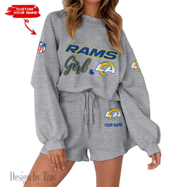 Los Angeles Rams Fashionable Casual Women's Sweatsuit New 2025 SPTW2POSS083 - Image 6