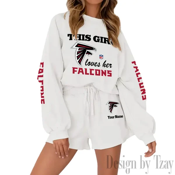 Atlanta Falcons Fashionable Casual Women's Sweatsuit New 2025 SPTW2POSS034 - Image 8