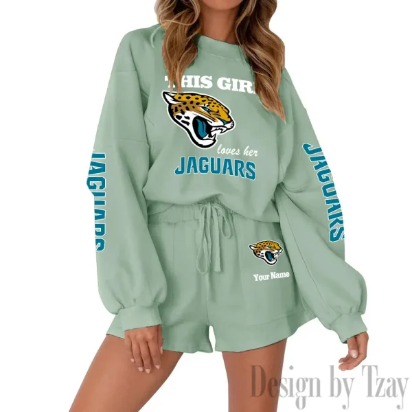 Jacksonville Jaguars Fashionable Casual Women's Sweatsuit New 2025 SPTW2POSS047 - Image 5