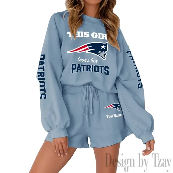 New England Patriots Fashionable Casual Women's Sweatsuit New 2025 SPTW2POSS054 - Image 7
