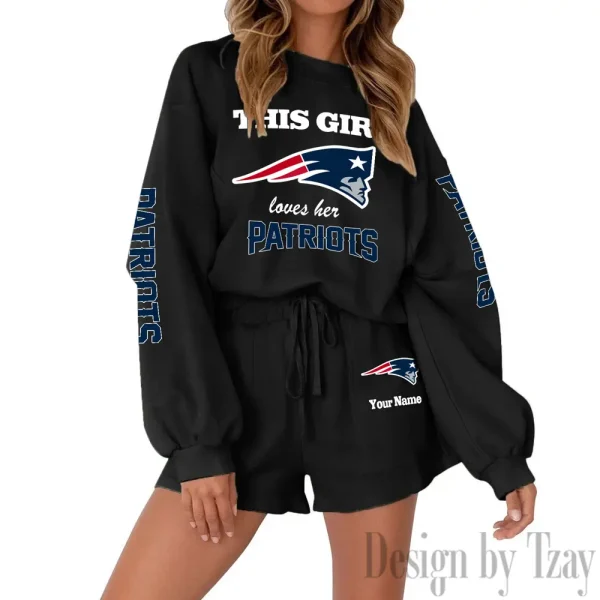New England Patriots Fashionable Casual Women's Sweatsuit New 2025 SPTW2POSS054 - Image 8