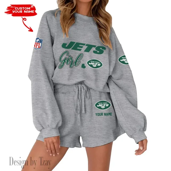 New York Jets Fashionable Casual Women's Sweatsuit New 2025 SPTW2POSS089 - Image 5