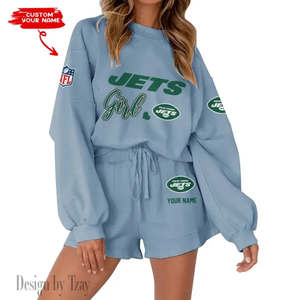 New York Jets Fashionable Casual Women's Sweatsuit New 2025 SPTW2POSS089 - Image 6