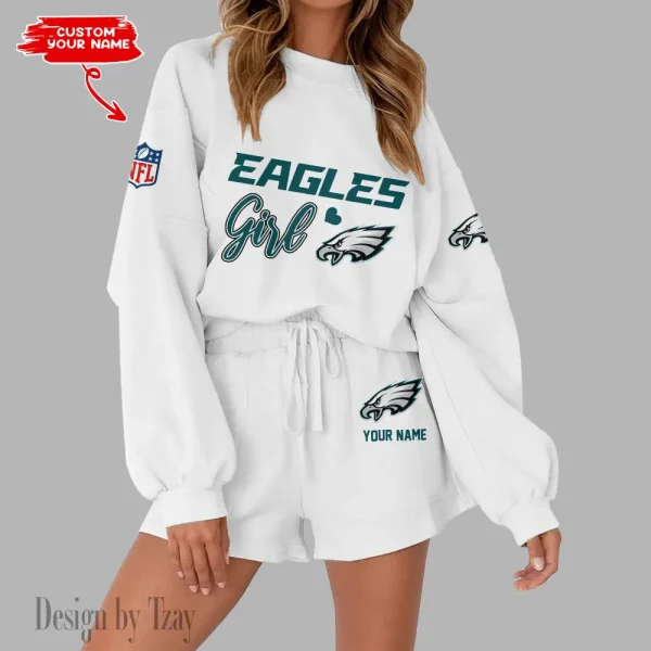 Philadelphia Eagles Fashionable Casual Women's Sweatsuit New 2025 SPTW2POSS090 - Image 2