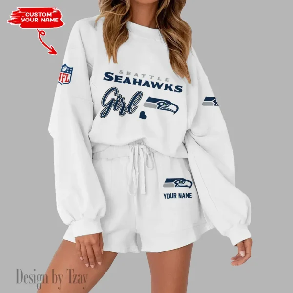Seattle Seahawks Fashionable Casual Women's Sweatsuit New 2025 SPTW2POSS093 - Image 2
