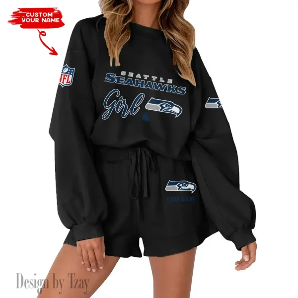 Seattle Seahawks Fashionable Casual Women's Sweatsuit New 2025 SPTW2POSS093 - Image 7
