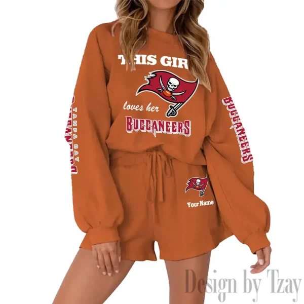 Tampa Bay Buccaneers Fashionable Casual Women's Sweatsuit New 2025 SPTW2POSS058 - Image 2