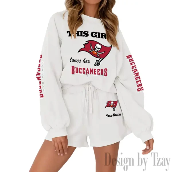 Tampa Bay Buccaneers Fashionable Casual Women's Sweatsuit New 2025 SPTW2POSS058 - Image 3
