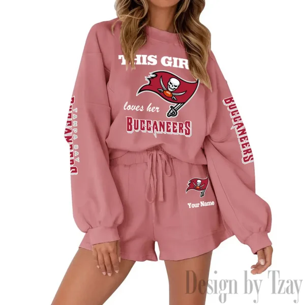 Tampa Bay Buccaneers Fashionable Casual Women's Sweatsuit New 2025 SPTW2POSS058 - Image 4