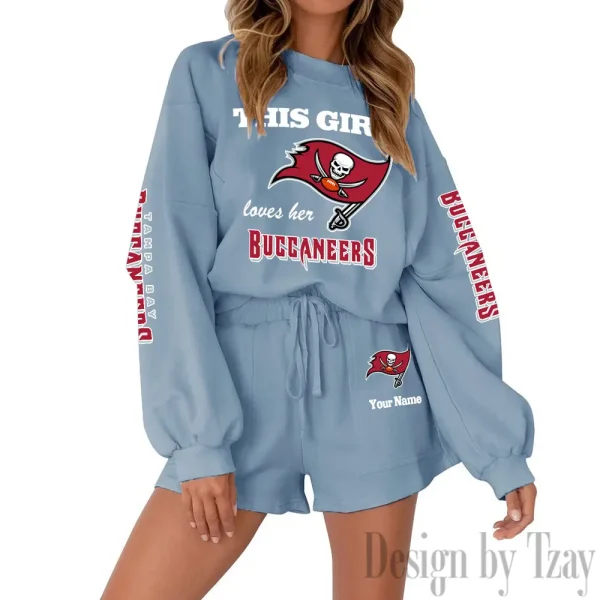 Tampa Bay Buccaneers Fashionable Casual Women's Sweatsuit New 2025 SPTW2POSS058 - Image 7
